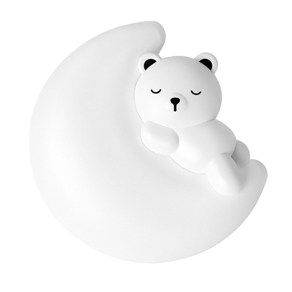 Toolight G180-W – detail 3D formy mesiaca, plastový povrch a integrované LED svetlo