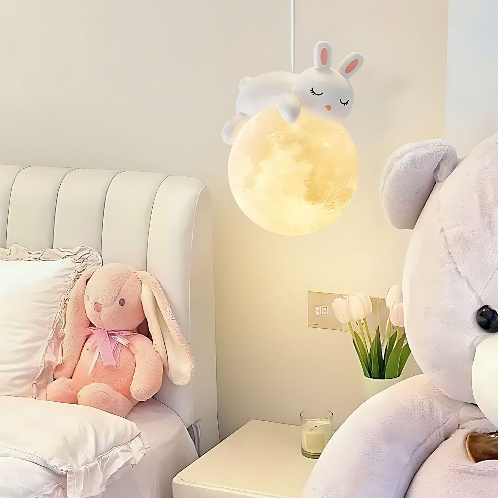 Toolight G165-1W – lampa v škandinávskej detskej izbe, pastelový štýl