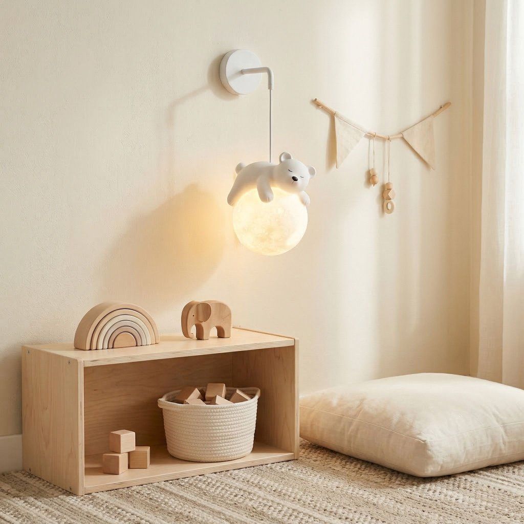 Toolight G161-1W – lampa v detskej izbe, škandinávsky alebo minimalistický štýl