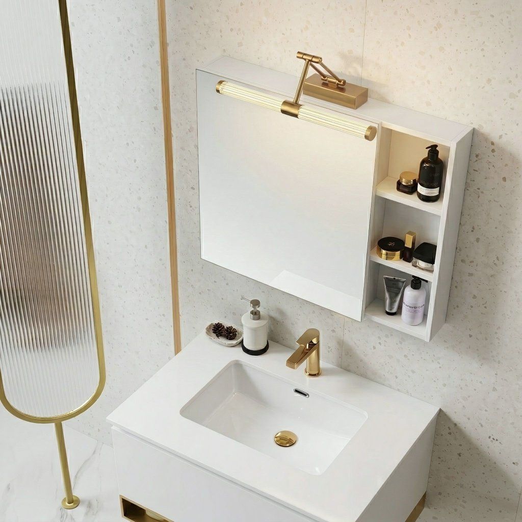 Toolight APP1899-1W – lampa nad menším zrkadlom, v predsieni alebo pri posteli