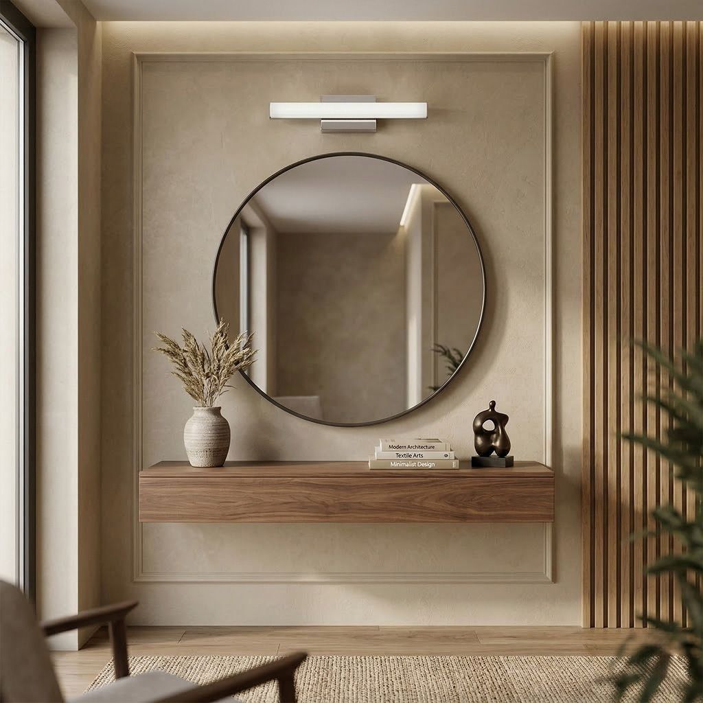 Toolight APP1845-1W Chrom – lampa nad zrkadlom alebo v predsieni