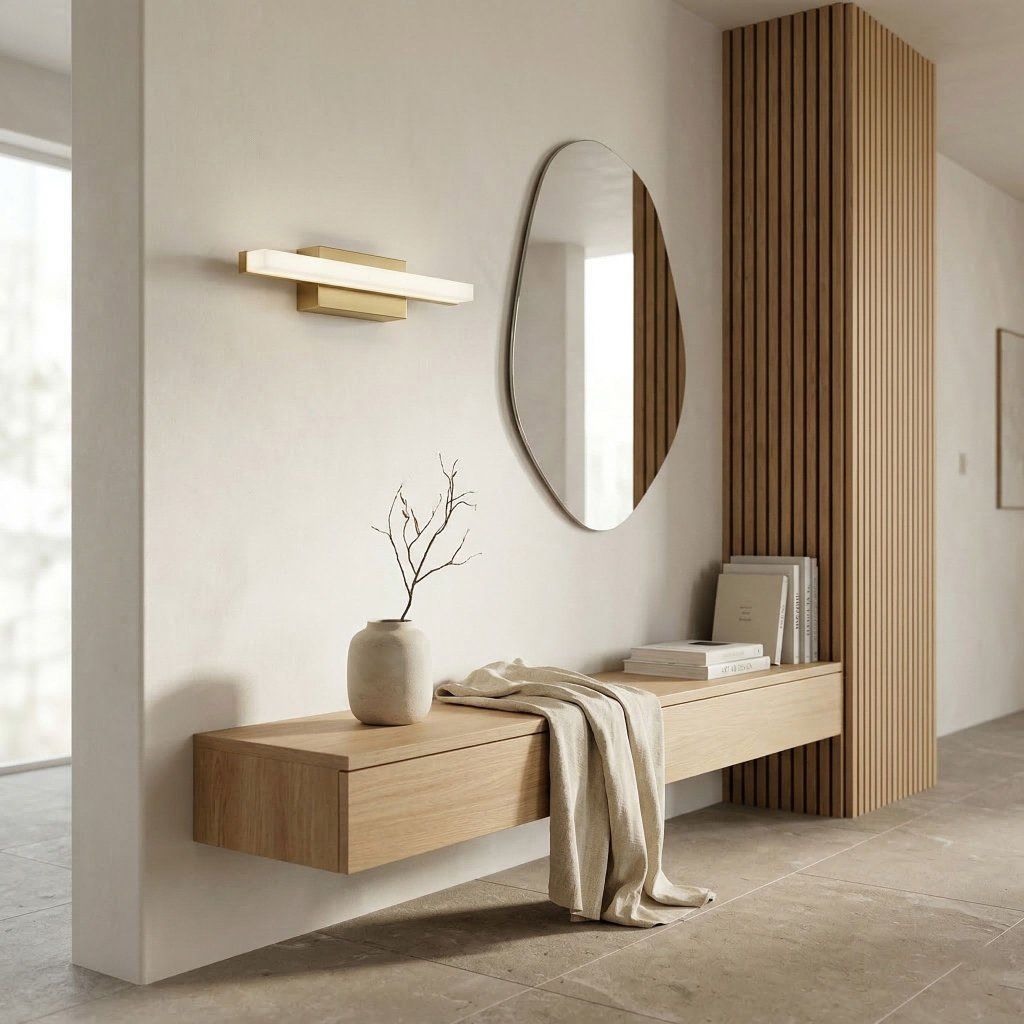 Toolight APP1851-1W – párová alebo trojitá inštalácia, rytmická zlatá kompozícia na stene