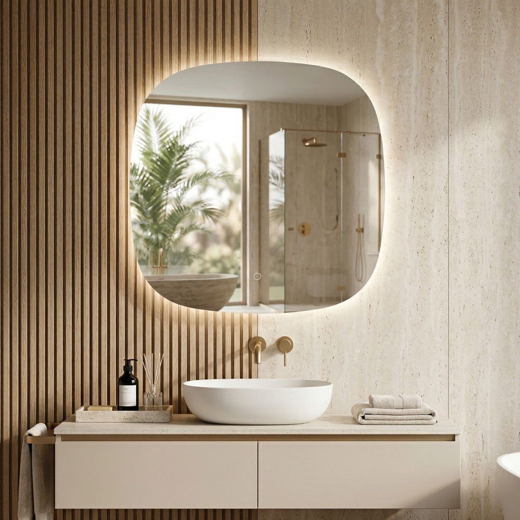 Rea Top 70x70 – dotykový spínač a stmievanie LED osvetlenia