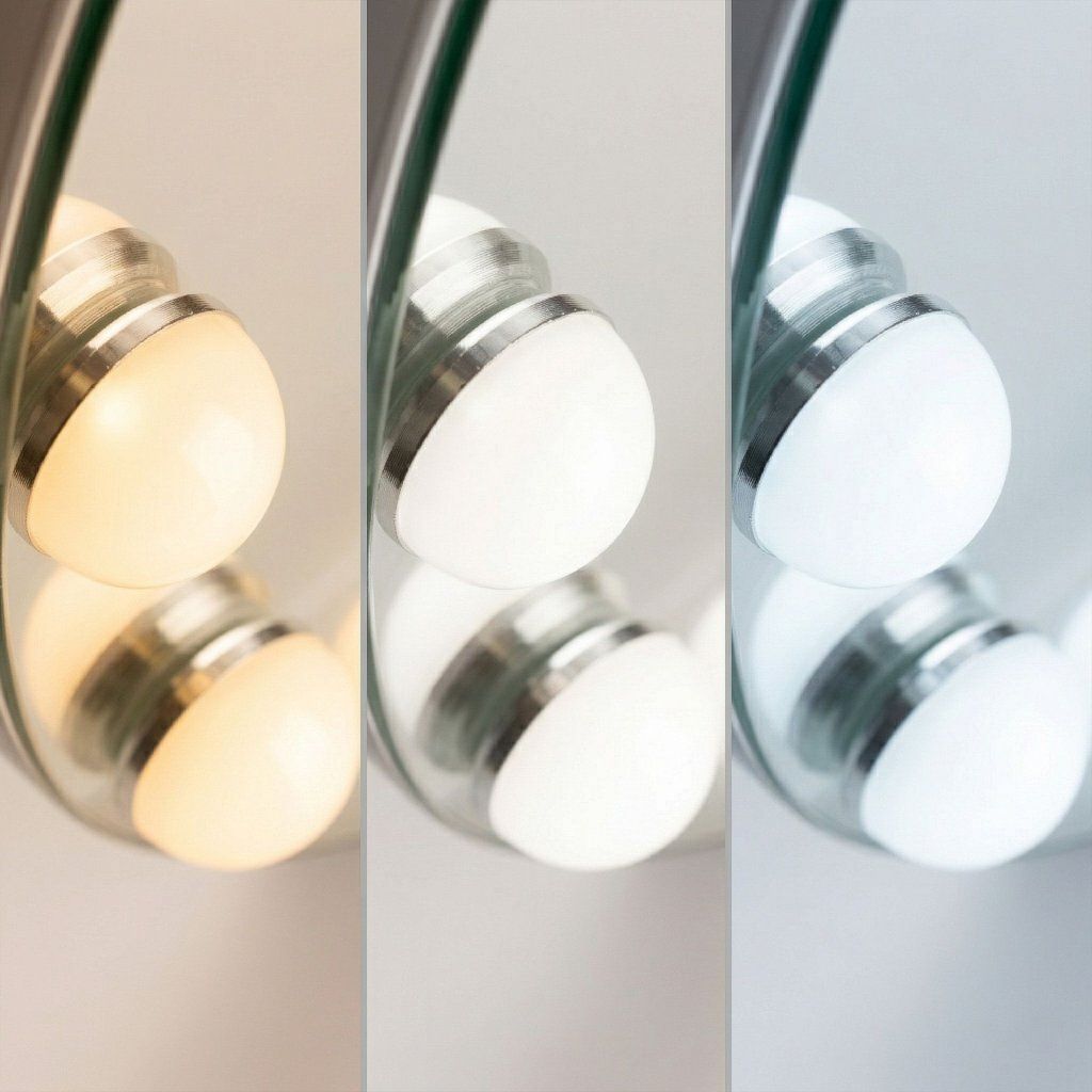 Rea Hollywood Round – detail 12 LED žiaroviek a tri farebné teploty svetla