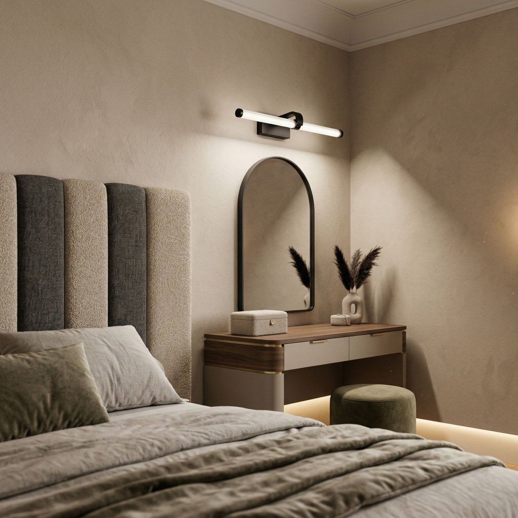 Toolight APP1887-1W – čierna lampa v škandinávskom alebo industriálnom interiéri