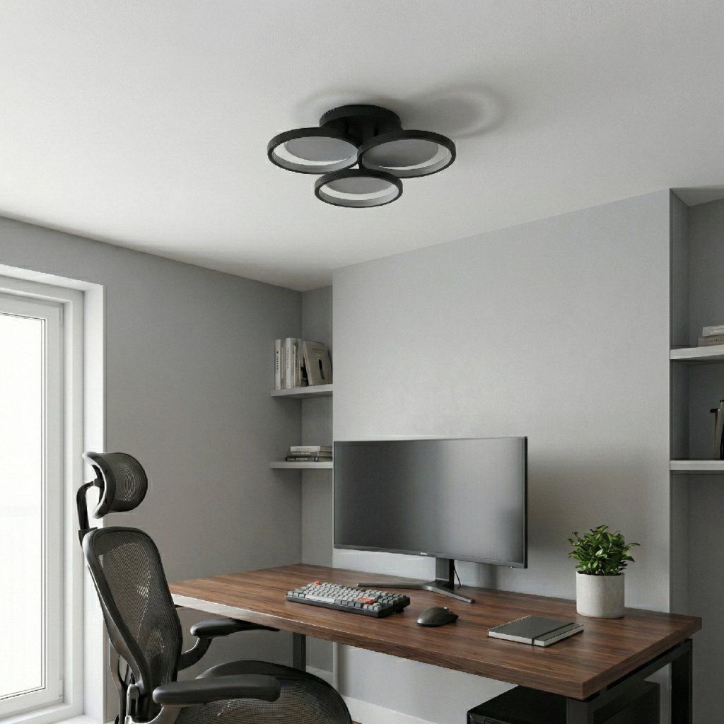 Toolight APP1919-C Black – lampa v modernom interiéri, obývačka alebo kancelária