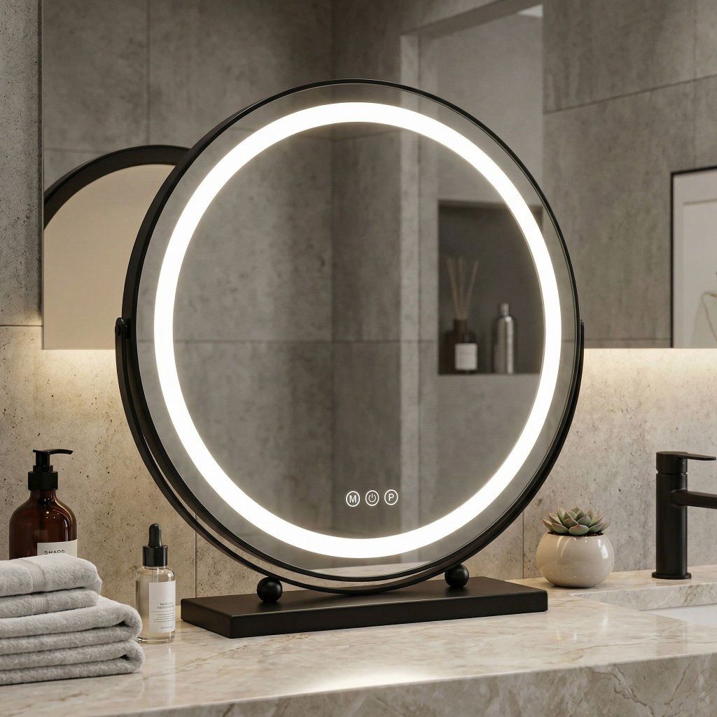 Make-Up Black – dotykové senzory priamo v zrkadlovej ploche