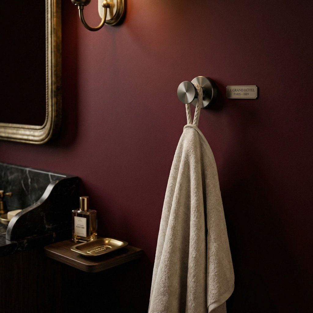 Rea Modern 6606A – montáž na stenu, vešiak pri sprche alebo vani v kúpeľni