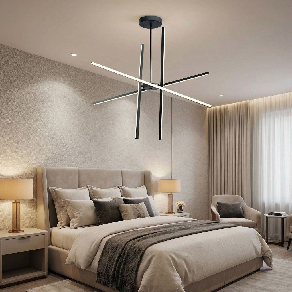 Toolight APP1929-CP Black – nastaviteľná poloha ramien, rôzne konfigurácie kompozície