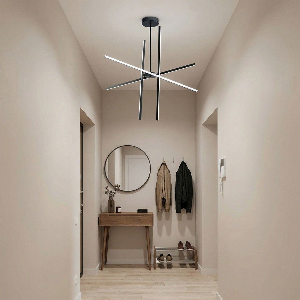 Toolight APP1929-CP Black – lampa v modernom interiéri, obývačka alebo jedáleň