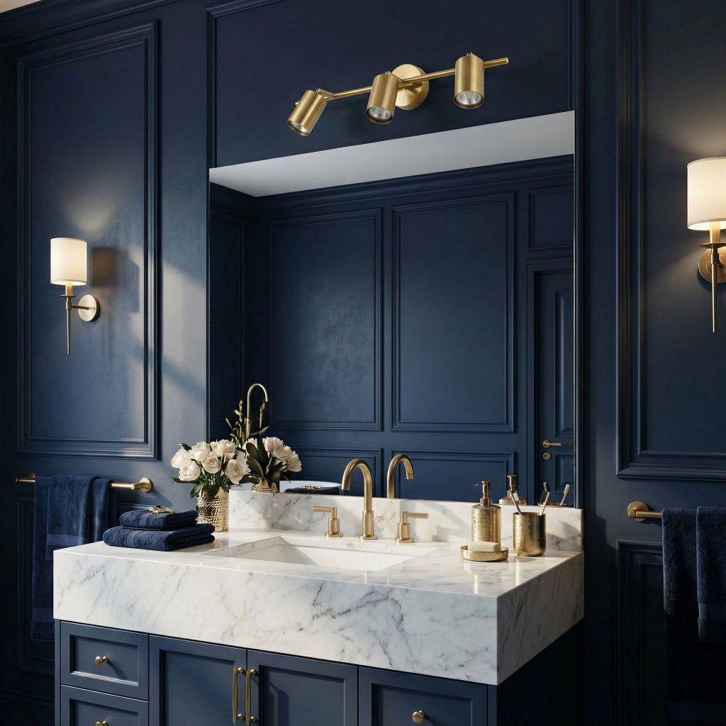 Toolight APP1898-3W – lampa v modernom interiéri, akcentné osvetlenie obrazu alebo poličky