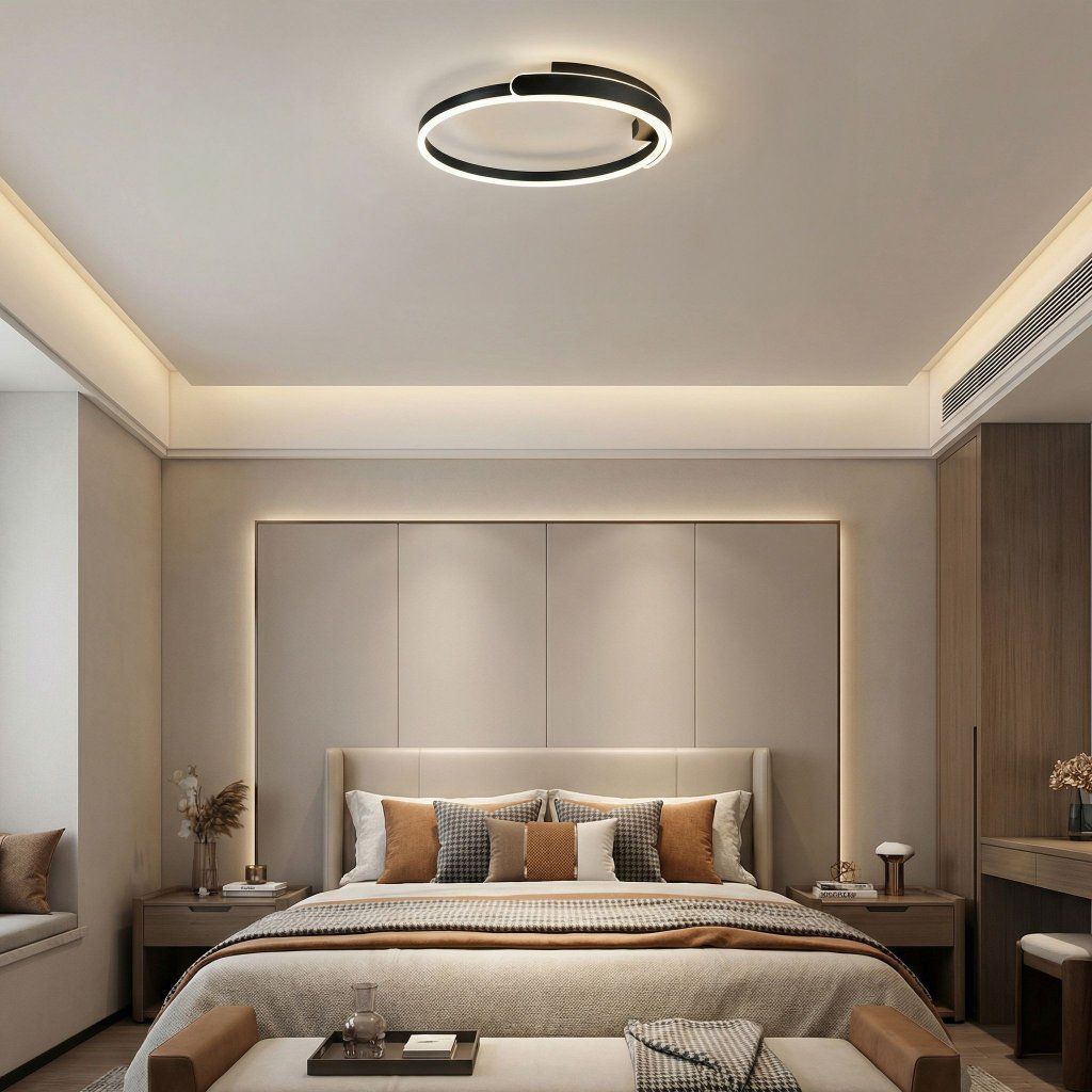 Toolight APP1927-CP Black – lampa v minimalistickom interiéri, spálňa alebo obývačka