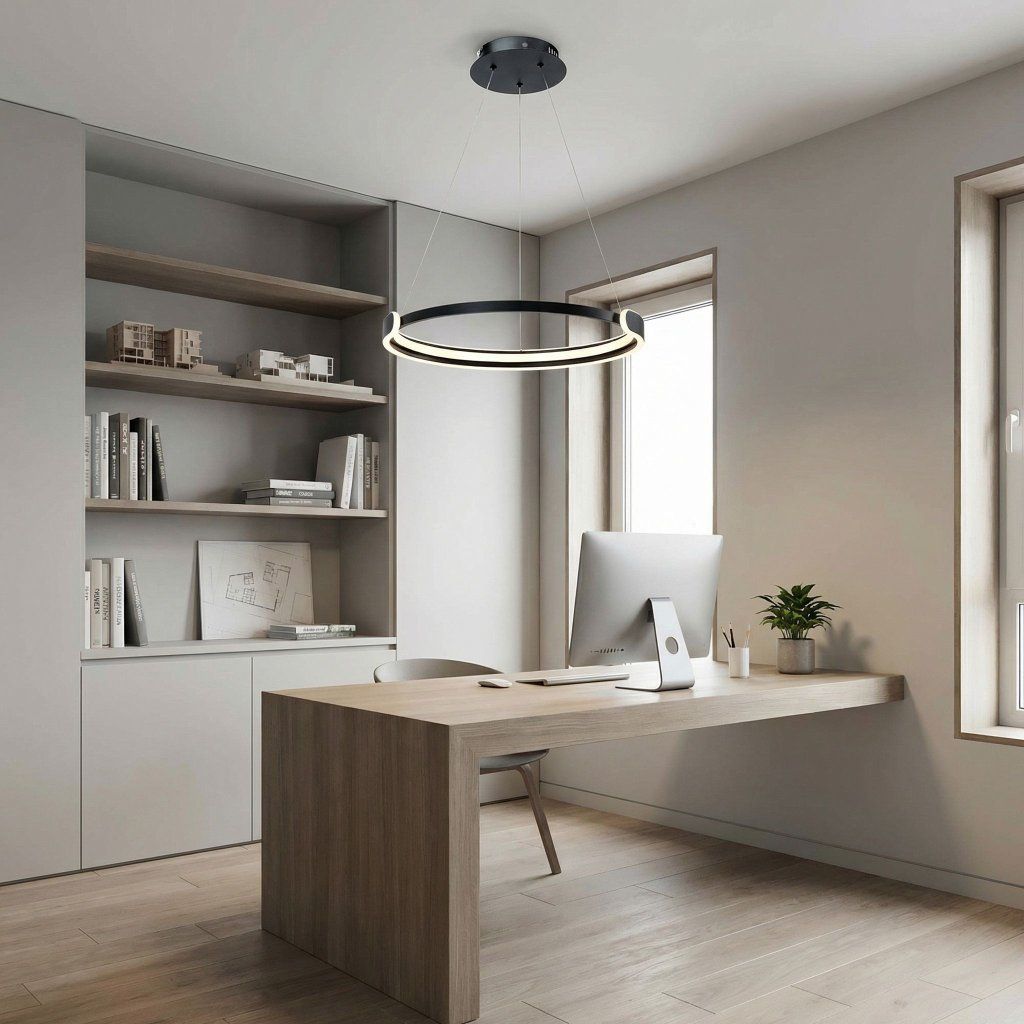 Toolight APP1927-CP Black – lampa v modernom interiéri nad jedálenským stolom