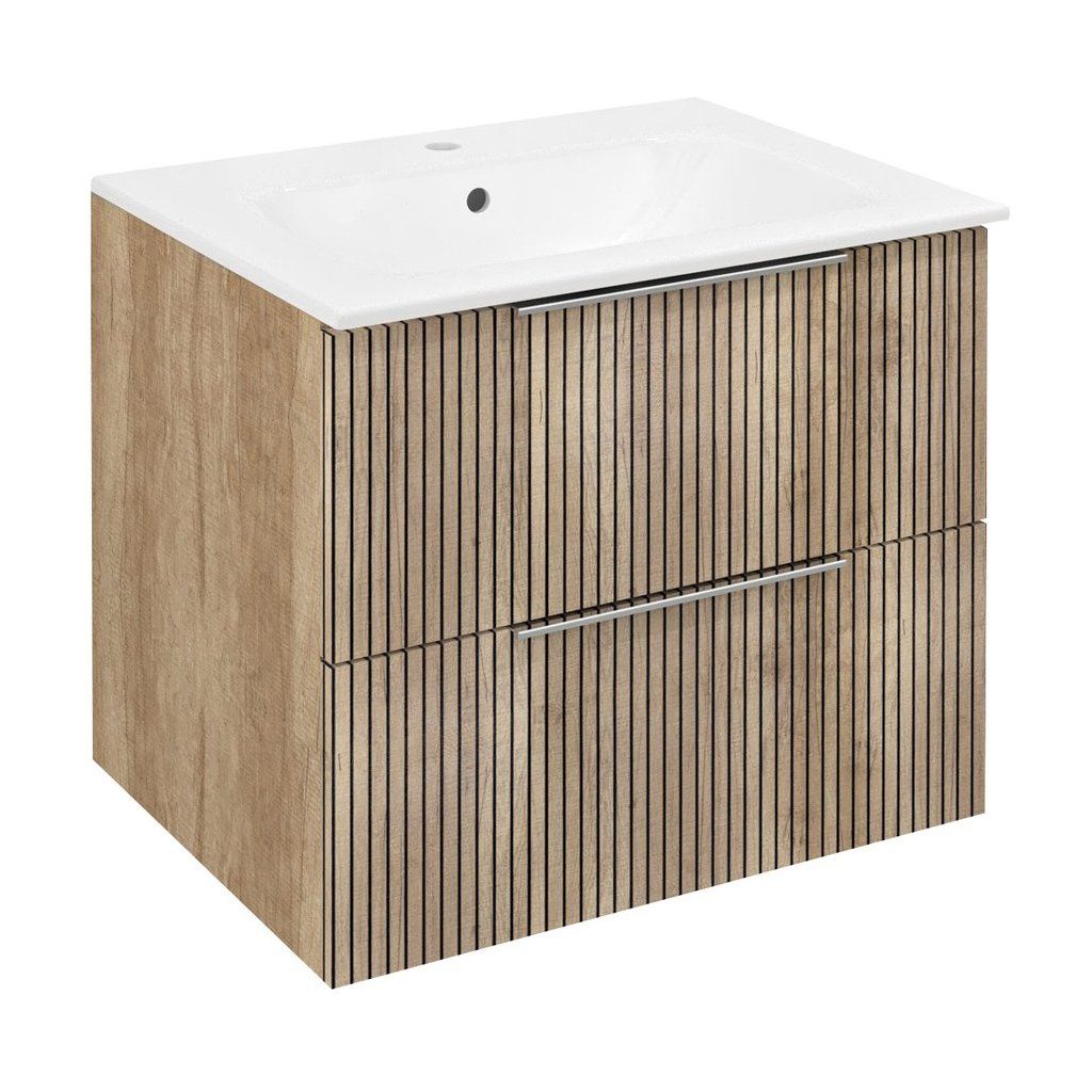 Sapho CIRASA STRIP umývadlová skrinka dub Alabama strip