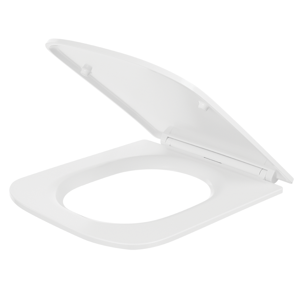 Laveo Desna WC sedátko Soft-Close Quick Release biela ADA-600K