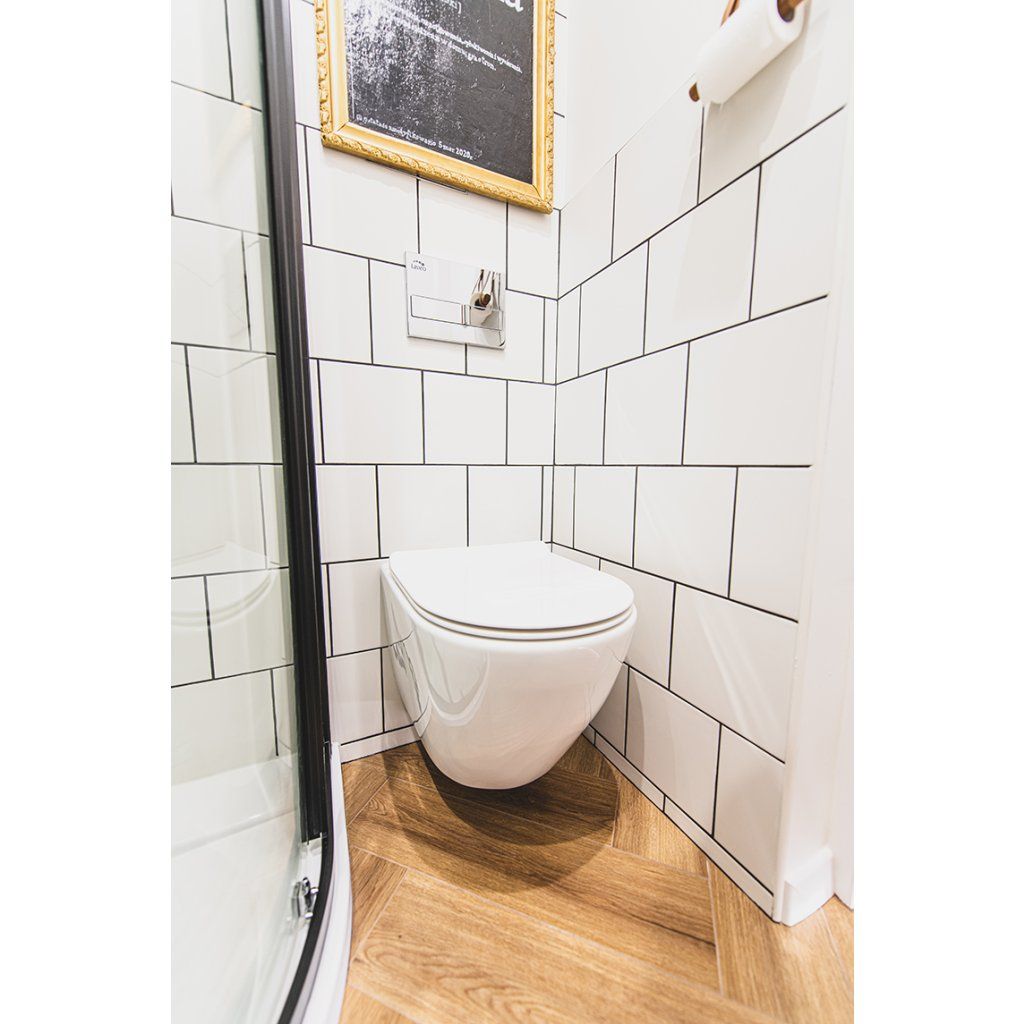 Laveo Desna ADA-600D WC sedátko celkový pohľad kúpeľňa biela