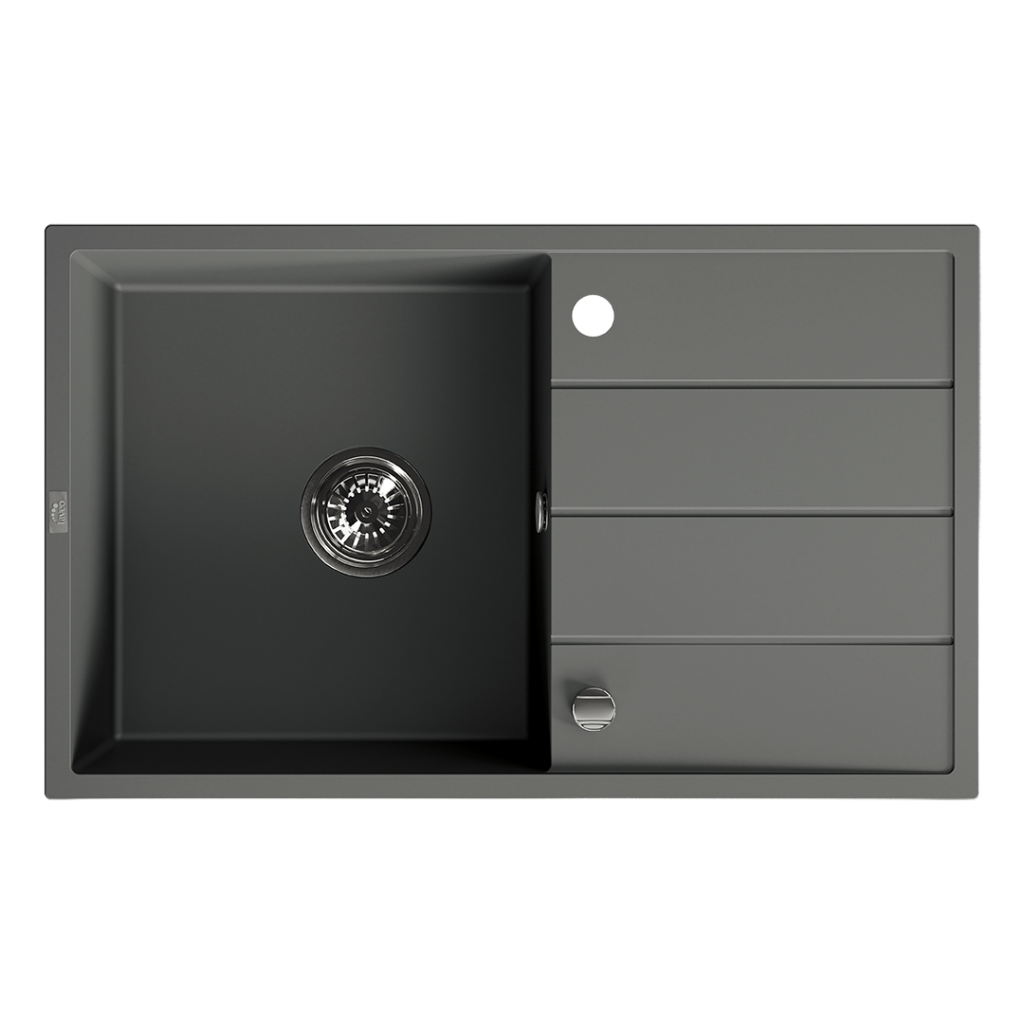 Laveo Wolin granitový kuchynský drez 480x780 odkvapkávač SPW-V11T