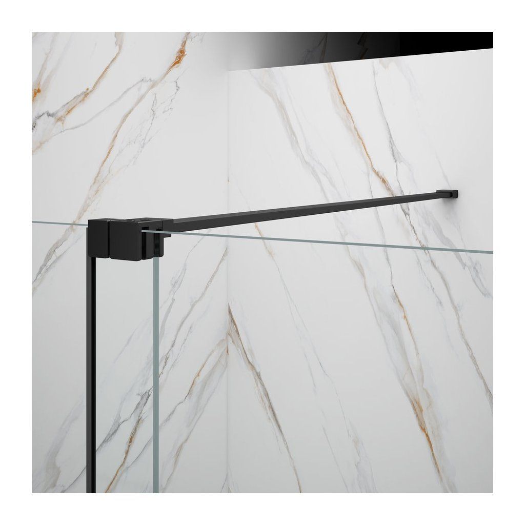 Bezrámové prevedenie Spirit Black so stabilizačnou vzperou