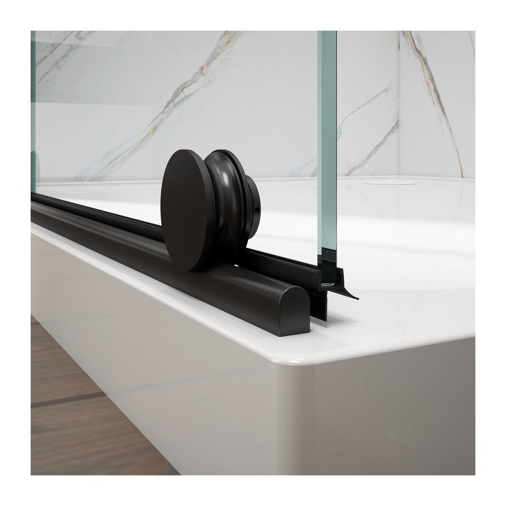 Posuvný systém Spirit Black detail kolesá