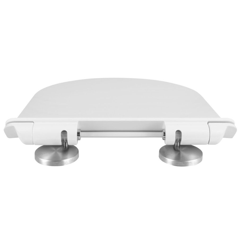 Sapho WC sedátko SLIM, duroplast, biela – pohľad